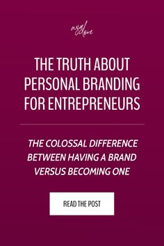 the truth about personal branding for enterprises