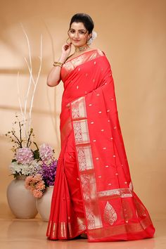 Elevate your ethnic wardrobe with this Exquisite Handwoven Banarasi Saree, a masterpiece of traditional Indian craftsmanship. Made from premium quality silk, this saree features intricate Zari work that showcases the rich cultural heritage of Banaras. Perfect for weddings, festivals, and special occasions, this Banarasi saree exudes elegance and sophistication. Each saree is meticulously handcrafted by skilled artisans, ensuring that every piece is unique and of the highest quality. The luxuriou Navratri Saree With Zari Work For Rituals, Navratri Saree With Zari Work, Blouse Piece With Zari Weaving For Navratri Rituals, Semi-stitched Traditional Wear For Eid Rituals, Navratri Blouse Piece With Zari Weaving For Rituals, Navratri Ritual Blouse Piece With Zari Weaving, Semi-stitched Pallu Saree For Rituals, Traditional Drape Blouse Piece With Zari Work For Rituals, Unstitched Blouse Piece With Pallu For Rituals