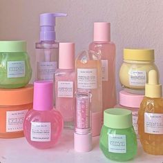 Sephora Skin Care, Skincare Inspiration, Glow Recipe, Shower Skin Care, Perfect Skin Care Routine, Skincare Organization, Pretty Skin Care, Pretty Skin, Skin Care Items