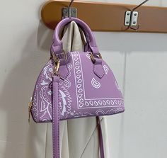 Shape: Casual Tote Handbags Type: Totes Main Material: PU Item Type: Handbags Trendy Purple Pouch Satchel, Purple Satchel Shoulder Bag, Portable Purple Satchel Shoulder Bag, Spring Purple Satchel Shoulder Bag, Trendy Pouch Bags With Handles, Purple Spring Bag With Adjustable Strap, Purple Bags With Adjustable Strap For Spring, Trendy Purple Bags With Detachable Handle, Trendy Purple Bag With Detachable Handle