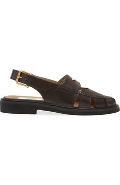 Thom Browne Penny Loafer Slingback Sandal (Men) | Nordstrom Summer Wardrobe Essentials, Wedding Guest Shoes, Sneaker Slippers, Penny Loafer, Sports Blazer, Baby Boy Shoes, Made Clothing, Boy Shoes, Slingback Sandal