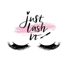 Lash Sayings Eyelashes, Lash Extensions Picture Ideas, Lashes Painting, Eyelash Painting Canvas, Lash Shirts, Lashes Illustration, Eye Lash Logo Ideas, Lash Logo Ideas, Lash Illustration