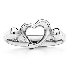 Tiffany & Co. Elsa Peretti Open Heart Ring Size 4.5 Sterling Silver 925 Excellent Condition Comes With Pouch Open Heart Ring, Jewelry Tiffany, 5 Rings, Elsa Peretti, Tiffany Co Jewelry, Ring Color, Open Heart, Womens Jewelry Rings, Tiffany & Co.