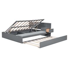 an image of a metal roofing system with the top open and bottom closed on