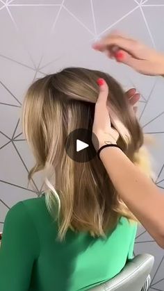 6.6K reactions · 782 shares | Easy style for short hair!

#HairTutorial
#hairglamourfashion69 #hairlove | HAIRSTYLES/MAKEUP/STYLE/FASHION | Shakira · Hips Don't Lie Shakira Hips Dont Lie, Style For Short Hair, Shakira Hips, Hips Don't Lie, Bun Updo, Hair Upstyles, Easy Updos, Long Hair Updo, Easy Style