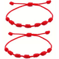 3 Red Bracelets - Amulet Of Protection, Good Luck & Friendship - Perfect For Summer Beach Vacations! Adjustable Bracelets. If You Want More Write Me. Casual Red Jewelry With Sliding Knot, Casual Red Jewelry For Friendship, Casual Red Friendship Jewelry, Red Bracelet With Sliding Knot For Valentine's Day, Red Sliding Knot Bracelet For Valentine's Day, Red Braided Bracelets For Valentine's Day, Casual Red Beaded Bracelet With Sliding Knot, Casual Red Beaded Bracelets With Sliding Knot, Casual Red Beaded Bracelets For Valentine's Day