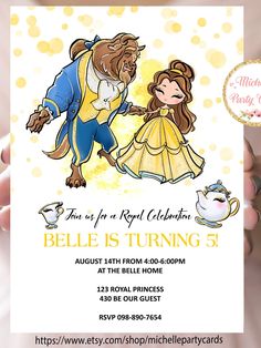 the beauty and the beast birthday party is on sale for $ 3 50 each at disney's royal princess