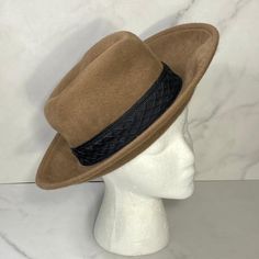 Eric Javits New York 'Zora' Genuine Felted Rabbit Fur Fedora Brown One Size Rabbit Felt Hat, Rabbit Fur, Fedora, New York, Women Accessories, Women Shopping, Color