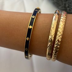 Never Worn Navy Blue Jewelry, Spade Jewelry, Kate Spade Jewelry, Blue Jewelry, Rich Girl, Blue Bracelet, Womens Jewelry Bracelets, Blue Gold, Kate Spade