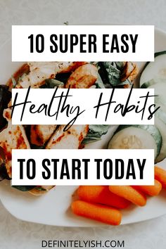 There are hundreds of habits we use daily, but how many of yours are healthy? Are you looking for some easy ways to live a healthier lifestyle? You'll improve your body, mindset, and happiness by adding these simple habits to your life. Make this your healthiest year yet! #healthyhabitsforwomen #dailyhealthyhabits #healthyhabitsweightloss #healthylifestyle New Healthy Habits, Healthiest Habits, Healthy Habits To Start, Creative Copywriting, 10 Healthy Habits, Habits To Start, Work Habits, Simple Habits