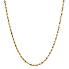 PRICES MAY VARY. GLD Classic Rope Chain: This signature rope chain necklace is a must-have in your collection. Featuring an intricate interwoven pattern, this classic necklace boasts long-lasting shine and durability. It's a staple gold chain piece that adds sophistication to any look. Wear it solo or with some extra drip—either way, this timeless accessory will get some much-deserved attention. Real Gold Always: Our proprietary finishing process utilizes the highest-quality materials to maximiz Cheap Gold Rope Chain Necklace, Gold Rope Chain Link Necklace, 14k Gold Link Rope Chain Necklace, Cheap Men's Gold Chain Necklace, Yellow Gold Rope Chain Necklace, Chain Necklace For Men, Rope Chain Necklace, Gold Rope Chains, Classic Necklace