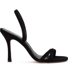 Larroudé Annie Slingback Stiletto Sandal (Women) | Nordstrom Evening Heels With Cross Straps, Elegant Fitted Sandals With Cross Strap, Elegant Fitted Cross Strap Sandals, Cross Strap Sandals With Heel Strap For Night Out, High Heel Sandals With Crisscross Straps For Evening, Elegant Cross Strap Sandals For Night Out, Night Out Slingback Sandals With Open Heel, Night Out Slingback Sandals With Open Heel And Straps, Night Out Slingback Sandals With Straps And Open Heel