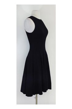 Size X-Small Black Sleeveless Flared Dress Body 86% Rayon 13% Nylon 1% Spandex Slips on Full skirt Shoulder to Hem 35" Flared Dress, Body Dress, Black Sleeveless, Full Skirt, Flare Dress, Little Black Dress, Cocktail Dress, Slip On, Spandex