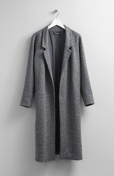 Color: GreyFabric: 100% Wool. Lining - 100% RayonCare: Dry clean only Wool raglan sleeve long coat with two front pockets, separate scarf and belt. Lightweight. Consider wearing at a temperature 50-32°F (+10/0°C). 110 cm long. Made in USA. Double Breasted Vest, Khaki Trench Coat, Khaki Trench, Hooded Trench Coat, Long Wool Coat, Cotton Vest, Hooded Raincoat, Trench Coat Black, Brown Coat