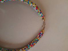 African beaded necklace made with maasai color beads. Its a perfect accessory that will match most of your outfits. Suitable for any season. African Beaded Necklace, African Beads Necklace, Multicolor Necklace, Ethnic Necklaces, Color Necklace, Color Beads, Maasai, Belly Chain, African Beads