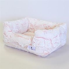 Whisper Dog Bed in Peach - Posh Puppy Boutique Dog Bakery, Small Bed, Dog Bath, Dog Bag, Dog Pet Beds, Dog Holiday, Dog Blanket, Dog Carrier, Blue Bedding