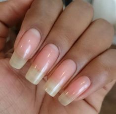 Natural Nail Designs, Gel Nails At Home, Nail Growth, Nails Only, Manicure Y Pedicure, Nail Shapes