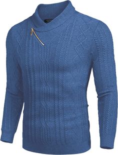 Shawl Collar Blue Pullover Cable Knitted Sweaters Imported Warm knitted fabric Pull on closure Machine wash Brand Size Chest Shoulder XS 30 - 32 28 - 30 S 34 - 36 30 - 32 M 38 - 40 32 - 33 L 42 - 44 33 - 34 XL 46 - 48 36 - 38 2XL 48 - 50 40 - 42 3XL 50 - 52 44 - 48 Cable Knitted Sweaters, Winter Knit Hats, Blue Pullover, Boot Accessories, Winter Knits, Shawl Collar, Sunglass Frames, Boots Men, Cable Knit