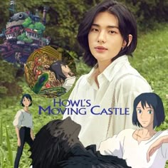 Hyunjin As Howl, Hyunjin Howls Moving Castle, Hyunjin Look Alike, Korean Mint, Howls Moving Castle Art, Skz Art, Howl Pendragon, The Cat Returns, Love My Sister