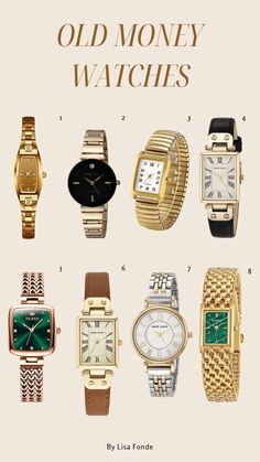 Old Money Aesthetic Jewelry: The Ultimate Guide - By Lisa Fonde Old Money Watches, Capsule Wardrobe Jewelry, Inexpensive Jewelry, Mode Tips, Fashion Capsule Wardrobe, Fashion Vocabulary, Luxe Jewelry, Aesthetic Jewelry