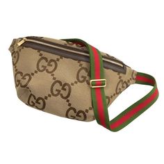 Gucci Jumbo Gg Belt Bag Beige Height: Approx. 18cm Width: Approx. 39cm Depth: Approx. 4cm Gg Belt, Bags Gucci, Bum Bag, Gucci Bags, Beige Color, Belt Bag, Gucci Bag, Bag Lady, Gucci