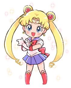 an anime character with long blonde hair and blue eyes, wearing red boots and holding a heart