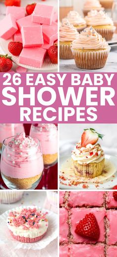 25 easy baby shower recipes that are perfect for the little ones to make and eat