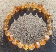 Citrine Bracelet Good Luck Bracelet Citrine Jewelry - Etsy Scorpio Gifts, Good Luck Bracelet, Citrine Bracelet, Citrine Jewelry, Jewelry Crystal, Crystal Beads Bracelet, Attract Wealth, Citrine Stone, Gemstone Beaded Bracelets