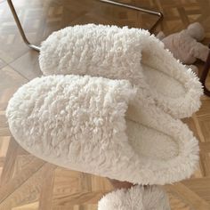 Fuzzy Fall Slippers Fall Slippers, House Slide, Bedroom Slippers, Cute Slippers, Fur Shoes, Comfortable Slippers, Home Slippers, Simple Colors, House Slippers