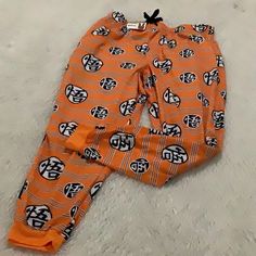 Dragon Ball Orange Sleep Jogger Pants New With Tag Size Large, They Are New With Tag. The Pants Come From A Smoke Free Home. *D Orange Pants With Elastic Waistband For Loungewear, Orange Sweatpants With Pockets For Loungewear, Orange Cotton Sweatpants With Pockets, Orange Bottoms With Elastic Waistband For Loungewear, Orange Trousers For Loungewear, Stretch Orange Pants With Elastic Waistband, Trendy Orange Pants With Elastic Waistband, Trendy Orange Bottoms With Elastic Waistband, Casual Orange Sweatpants With Elastic Waistband