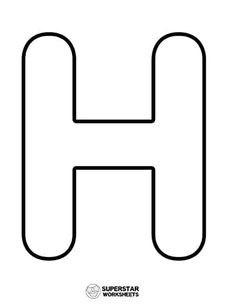 the letter h is for horse coloring pages, coloring sheets, alphabet letters, kids crafts,