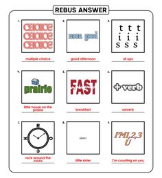 the words in this worksheet are different