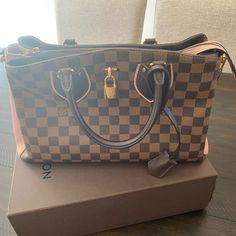 Lv Brittany In Excellent Condition. Can Be Used A Cross Body Minor Stain On The Inside In The Corner. It’s In The Pictures. Code Is Sd1146 Comes With Dust Bag And Box Brown Satchel, Louis Vuitton Bag, Dust Bag, Satchel, Bag Lady, Louis Vuitton, Shoulder Bag, Color