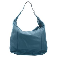 Bottega Veneta blue hobo bag updated with signature Intrecciato detailing on the sides and shoulder strap. Features top zip closure, gunmetal tone hardware, one inside zip pocket, two inside slip pockets and suede lining. Made in Italy. Measurements: 13 inches W x 15 inches H x 7.5 inches D. Shoulder strap: 9 inches drop. Unworn condition. Comes with dust bag. Bottega Veneta Mini Pouch, Bottega Veneta Pouch, Brown Leather Messenger Bag, Bottega Veneta Cassette, Bottega Veneta Bags, Zero Tolerance, Brown Leather Shoulder Bag, Bottega Veneta Shoulder Bag, Purple Leather