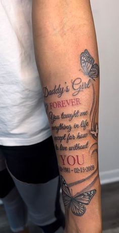 Tattoo For Died Father, Sleeve Tattoos For Lost Loved Ones, Rip Tattoos For Grandparents Sleeve, Father Dedicated Tattoos, Rip Mama Tattoos, My Father Keeper Tattoo, Rip Tattoos For Mom Ideas In Memory Of, Memorial Tattoo Quotes Father, Tattoos For Loved Ones Who Passed Sleeve