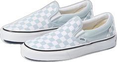 White Shoe, Vans Classic, Southern California, Low Profile, Slip On, Black White, California, Elastic, Collar