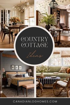 Country Cottage Decorating Ideas Black White Collage, Collage Autumn, Country Cottage Decorating Ideas, Country Bedding Sets, Cottage Decorating Ideas, Country Cottage Bedroom, White Collage, Cottage Dining Rooms, Plush Furniture