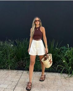 Simple Summer Outfits, Outfit Primavera, Office Outfits Women, Summer Fashion Outfits