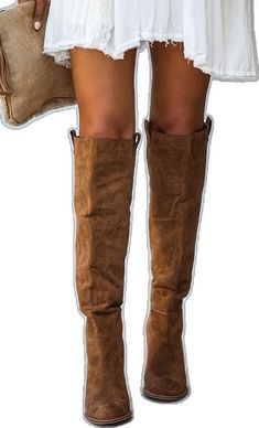 Casual Wide Calf Platform Boots For Fall, Casual Stacked Heel Platform Boots For Fall, Casual Faux Leather Heeled Boots For Fall, Casual Faux Leather Knee-high Boots For Fall, Tall Faux Leather Platform Boots For Fall, Trendy Tall Brown Boots, Casual Tall Brown Boots, Fall Wide Calf Knee-high Boots, Trendy Suede Heeled Boots For Fall