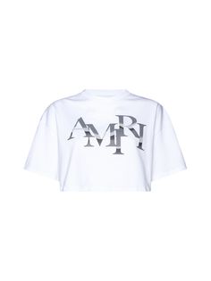 T-Shirt from AMIRIComposition: ->cotton, 100% | AMIRI Women's T-Shirt in White | SS24 Amiri Sneakers, Best Friend Outfits, Tutorials Drawing, Future Wardrobe, Friend Outfits, Making Money, Art Tutorials, Tshirt Logo, How To Make Money