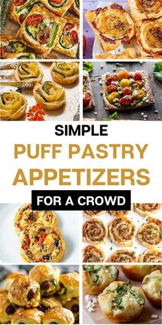 If you are planning a big party, you have to check out my list of the best Puff Pastry Appetizers for a Crowd! These easy savory puff pastry appetizer recipes are easy to make, simple and delicious. From the appetizers full of veggies to puff pastry appetizers with meat, I covered them all! All these finger food appetizer recipes are quickly done. Everybody will love them, even the pickiest eaters. Puff Pastry Onion Appetizer, Spiral Puff Pastry, Puff Pastry Apps Appetizers, Puffed Pastry Sandwiches, Finger Food Puff Pastry, Pioneer Woman Puff Pastry Recipes, Puff Pastry Appetizers Pinwheels, The Best Finger Foods, Easy Pastry Puff Recipes