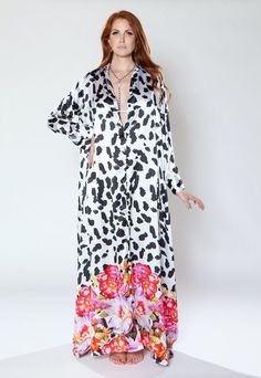 Arden Shirt Dress – saisankoh Chic Printed Maxi Dress For Daywear, Luxury Long Sleeve Shirt Dress For Spring, Formal Floral Print Shirt Dress For Summer, Chic Long White Shirt Dress, Elegant Maxi Length Shirt Dress For Brunch, Elegant Maxi Shirt Dress For Vacation, Spring Silk Shirt Dress For Party, Summer Silk Shirt Dress For Party, Long Sleeve Silk Shirt Dress For Summer