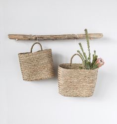 Seagrass Wall Basket (2 sizes) - Little Red Barn Door Rustic Easter, Wall Baskets, Basket Lighting, Seagrass Basket, Seasonal Displays, Basket Wall Decor, Top Ideas, Basket Set, Creative Co Op