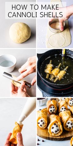 how to make cannoli shells