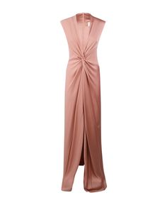 Best price on the market at italist | Max Mara Pilard Dress Formal Draped Viscose Dress, Elegant Draped Viscose Maxi Dress, Fitted Draped Viscose Maxi Dress, Max Mara Dresses, Max Mara Dress, Rosé Model, Green Beaded Bracelets, Versace Shop, Wedding Things