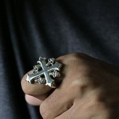 Hello, I'm a jewelry artist in Bangkok, ThailandMy inspiration to create my work by the passion in freedom wasbeing from biker style with simple technique with silver,brass and copper I think that's a sign of your independence.Every product is handmade and spirit to a great piece of work.enjoy to get it.i can make your ring size in us.so, If you do not know your ring sizeyou can tell me what a line around your finger in millimeters.or you can contact me.visit my store this link..https://www.etsy 1940s Mens Fashion, Biker Rings Mens, Goth Accessories, Apocalyptic Fashion, Jewelry Artist, Dragon Ring, Biker Rings, Brass And Copper, Dope Jewelry