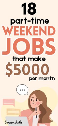 Starting A Side Hustle, Side Hustles From Home, Weekend Jobs, Work From Home Careers, Ways To Get Money, Online Jobs From Home, Money Making Jobs, Work From Home Tips, Social Media Jobs