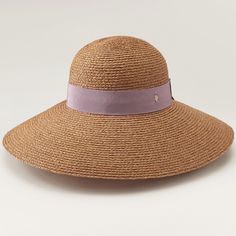 Helen Kaminski Cori Wide Brim Hat Luxury Curved Brim Sun Hat For Beach, Luxury Summer Hat With Curved Brim, Luxury Beach Sun Hat For Spring, Luxury Curved Brim Hat For The Beach, Luxury Curved Brim Hat For Beach, Luxury Curved Brim Beach Hat, Luxury Hats For Spring Vacation, Luxury Vacation Hats For Spring, Luxury Spring Vacation Hat