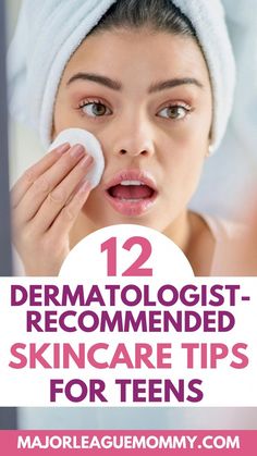 Let's explore some of the best dermatologist-recommended skincare tips for teens to positively influence their skin's health. Skincare Tips For Teens, Teen Skincare Routine, Proven Skincare, Mommy Makeup, Teenage Acne, Tips For Teens, Forehead Acne, Skincare Items, Dermatologist Recommended Skincare