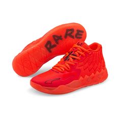 Style: 377237-02 Color: Red Gender: Mens Mb 01, Lamelo Ball, Shoes Puma, Mid Boots, Queen City, Fiery Red, Pumas Shoes, Air Jordan Sneaker, Basketball Shoes